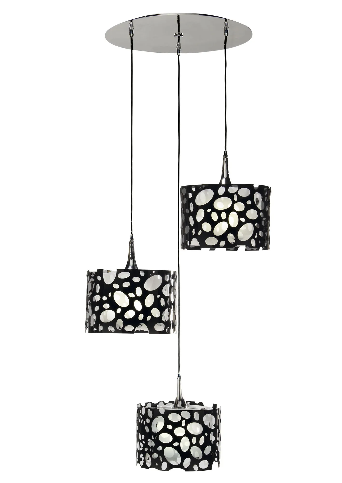 M1351  Lupin 3 Drop Pendant 3 Light